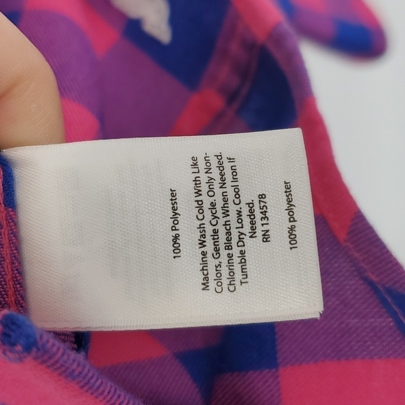 Vineyard Vines Relaxed Carmel Buffalo Check Performance Flannel Womens 4 Cotton - Picture 5 of 10